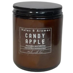 Vela Ámbar Candy Apple