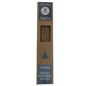 Incienso Orgánico de Sándalo