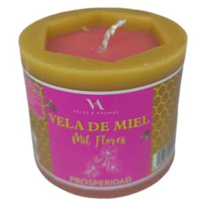 Vela de Miel de Flores