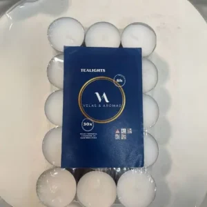 Tealights 8 horas Pack 30