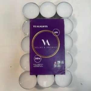 Tealights 6 Horas Pack 30