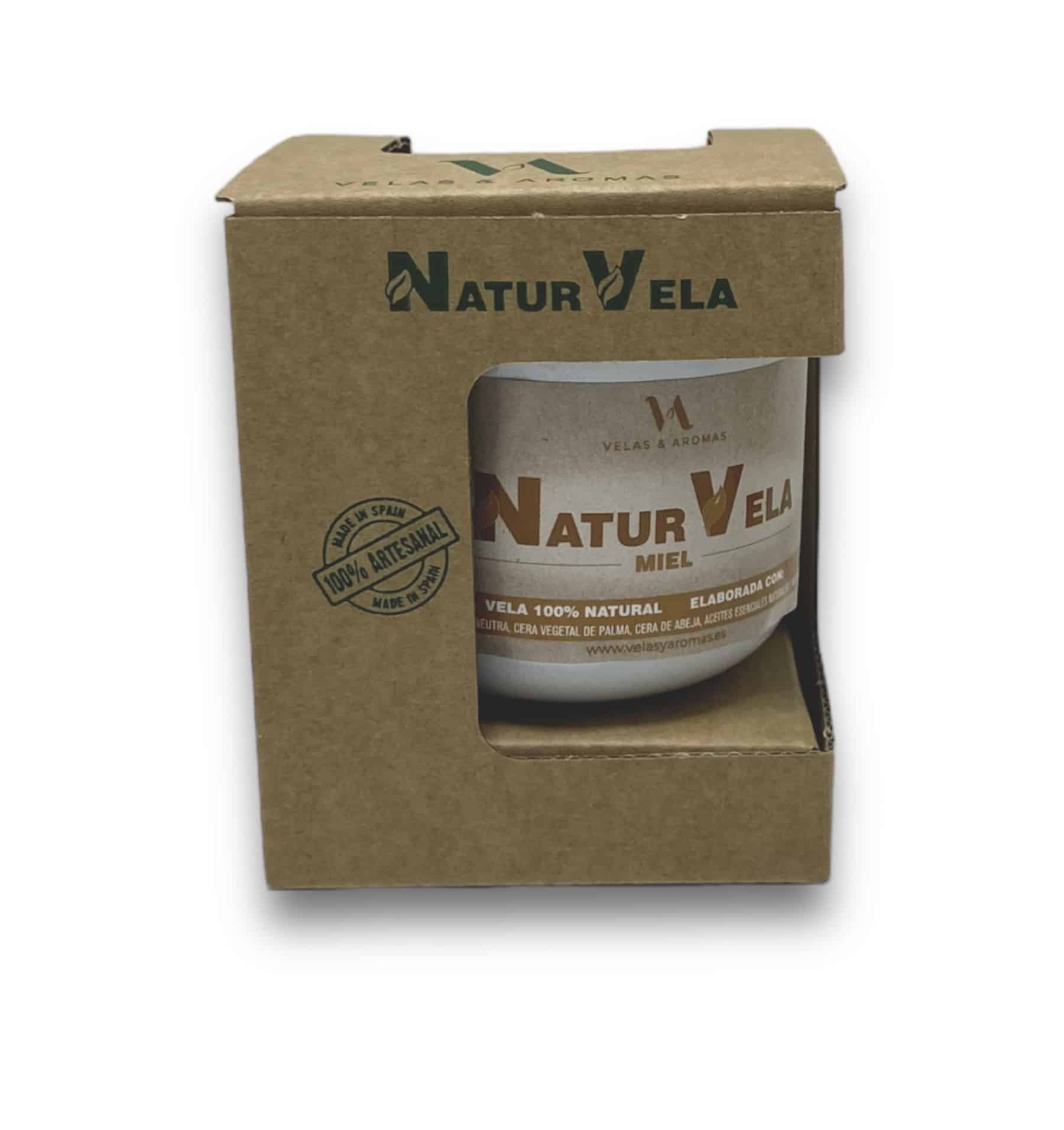 Miel - NaturVela Cerámica Pequeña - Imagen 2