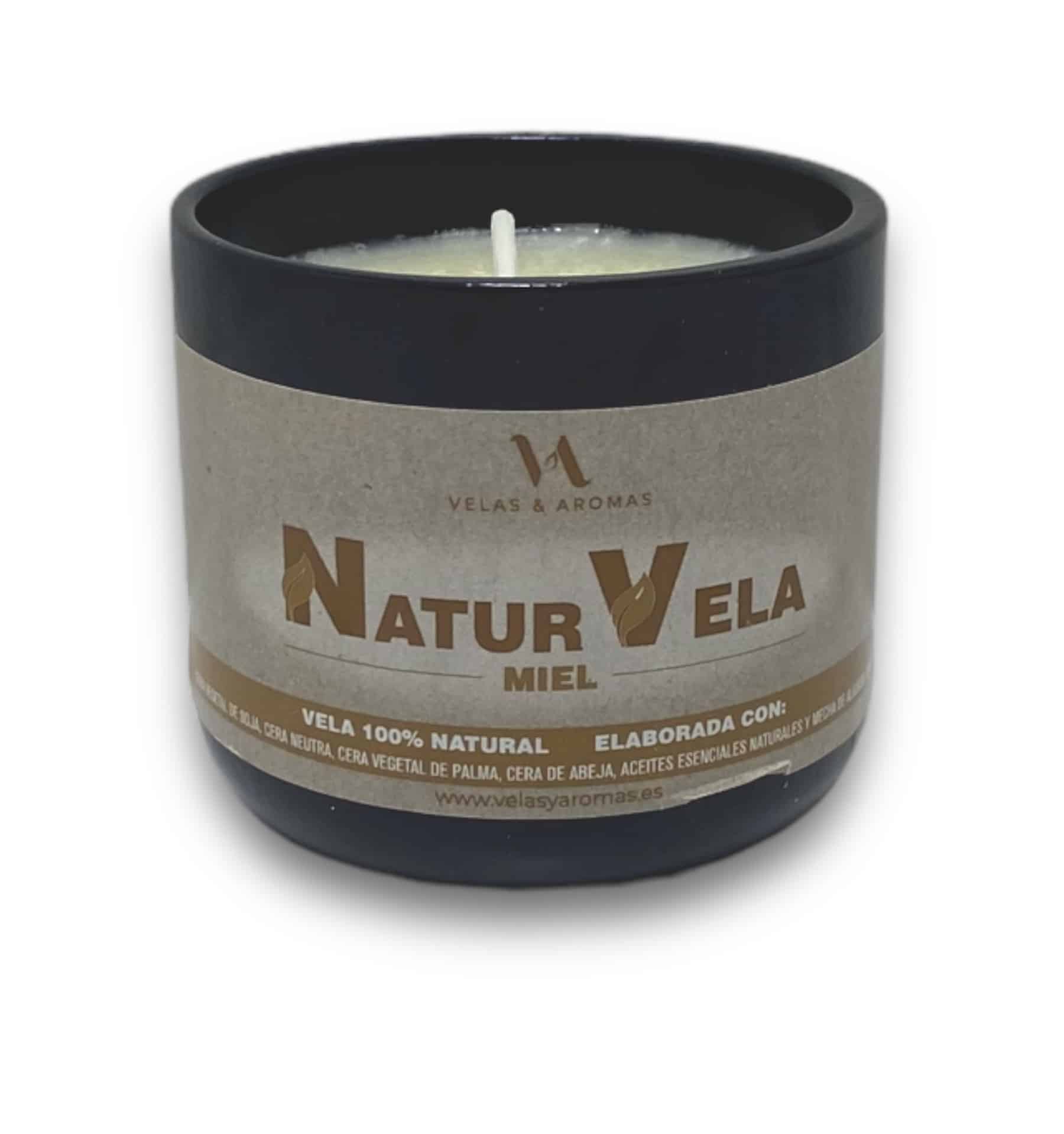 Miel - NaturVela Cerámica Pequeña - Imagen 3