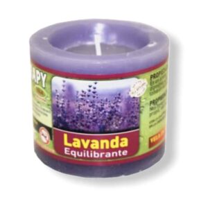 Vela de aromaterapia de Lavanda