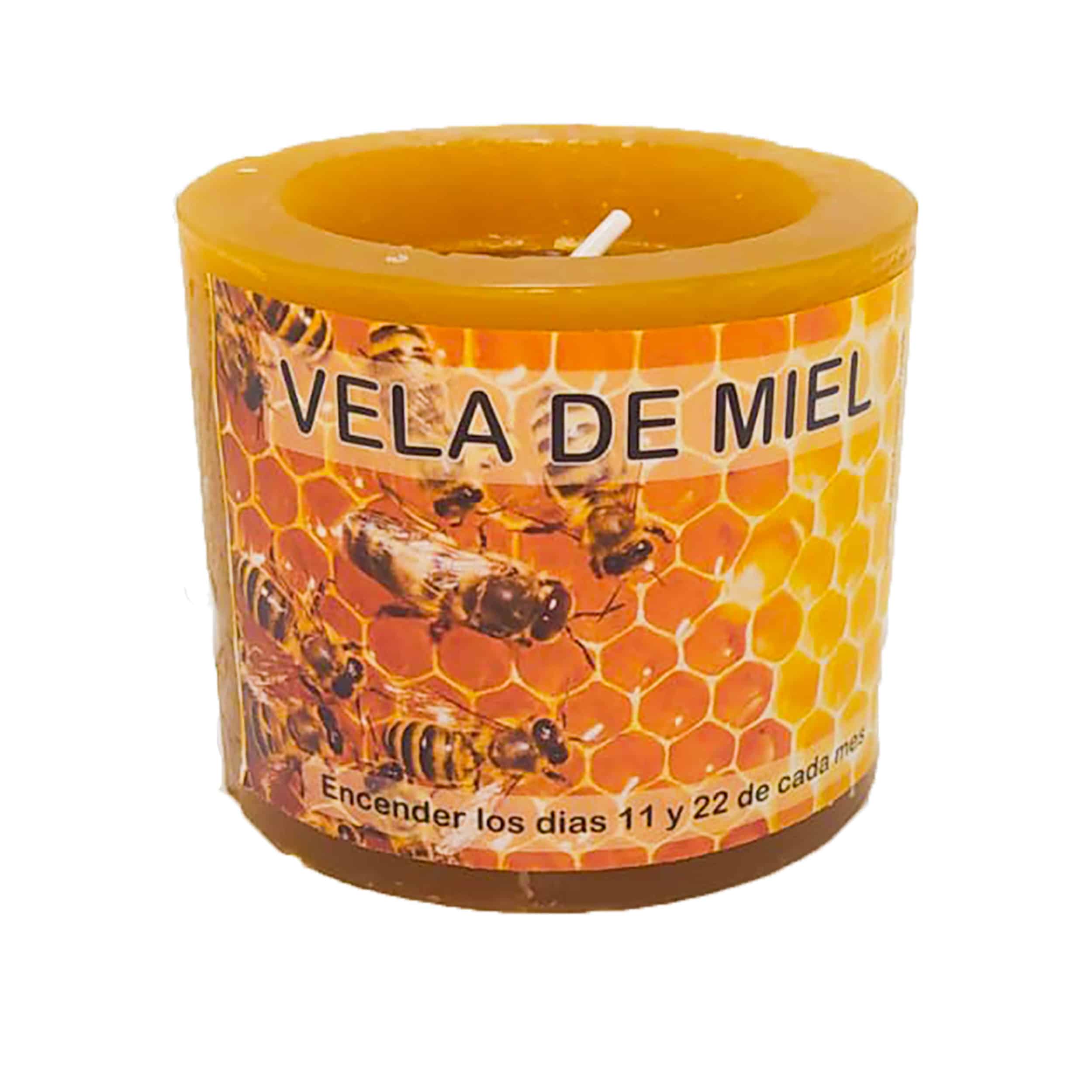 Vela de aromaterapia de Miel - Imagen 2