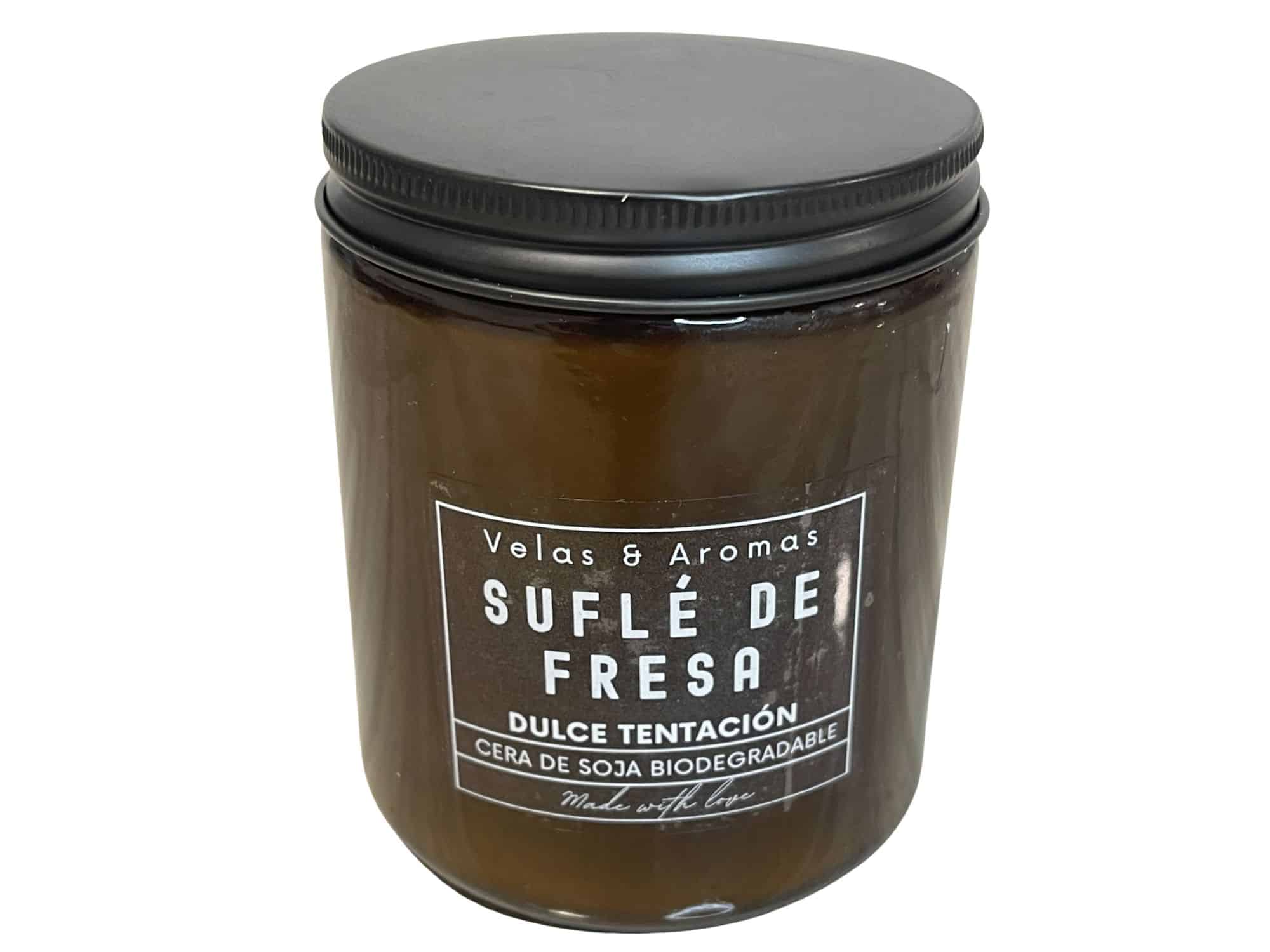 Vela DSoja Suflé de Fresa