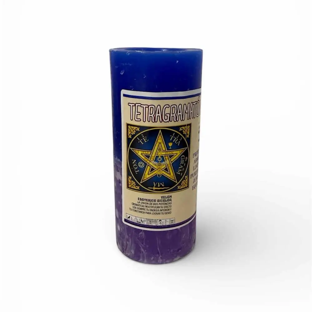 Velón bicolor Tetragramaton