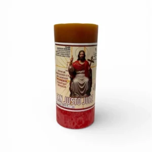 Velón bicolor San Justo Juez