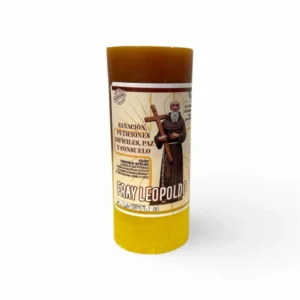 Velón bicolor Fray Leopoldo